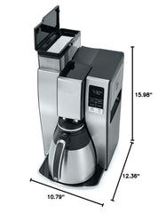 10-Cup Programmable Coffee Maker – Thermal Carafe with Strong Brew Selector