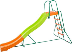 10-Foot Outdoor Playground Slide for Kids, Freestanding Plastic Backyard Slide, Large Swing Set Slide, Outdoor Play Equipment for Ages 4-8