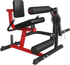 Leg Extension and Leg Curl Machine, Adjustable Lower Body Exercise Bench, Strength Training Equipment for Home Gym and Fitness Workouts
