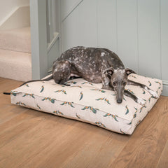 Dog Cushion in Woodland Peacock – Without Personalization pour la maison et le jardin