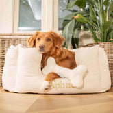 High Wall Bed For Dogs in Savanna – Savanna Oatmeal, Without Personalization pour les activités extérieures