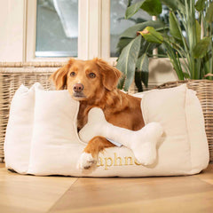 High Wall Bed For Dogs in Savanna – Savanna Oatmeal, Without Personalization pour les activités extérieures