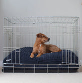 Dog Cushion in Navy Essentials – M, Without Personalization pour la maison et le jardin