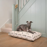 Dog Cushion in Woodland Peacock – Without Personalization pour la maison et le jardin