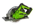 24V Brushless 7-1/4" Cordless Circular Saw – Variable Speed, Bare Tool