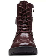 Women's Lace-Up Buckle Ankle Boots, Stylish Casual Boots with Decorative Details for Everyday Wear