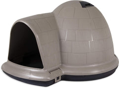 XL Igloo Dog House for Dogs 90-125 Lbs., All-Weather Pet Shelter, Made in USA