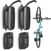 2-Pack Swivel Bike Wall Mount, Garage Bike Hangers, Holds Up to 66 lbs