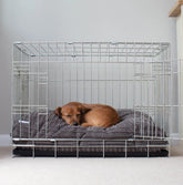Dog Cushion in Dark Grey Essentials – M, Without Personalization pour la maison et le jardin