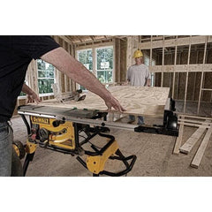 10" 15A Table Saw with Rolling Stand – 32-1/2" Rip Capacity, Portable Jobsite Saw