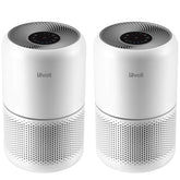 2 Pack Air Purifiers for Home, Compact Air Cleaners for Dust, Allergens, Pet Dander and Odors