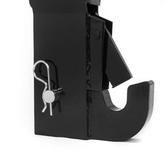 Category 1 3-Point Quick Hitch, Tractor Implement Attachment with Hook and Clevis