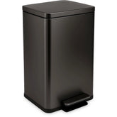 13.2 Gallon Step Trash Can, Hands-Free Kitchen Garbage Bin with Odor Control