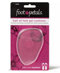Gel Ball of Foot Cushions, Soft Shoe Inserts for Forefoot Support, Pressure Relief and Everyday Comfort