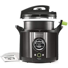 12-Qt. Digital Canner, Black Stainless Steel