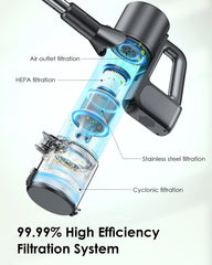 Cordless 2-in-1 Vacuum Cleaner and Mop Combo