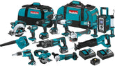 15-Piece Cordless Power Tool Combo Kit with Charger