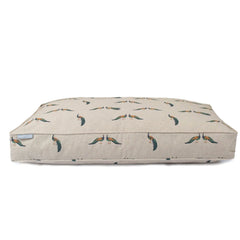Dog Cushion in Woodland Peacock – Without Personalization pour la maison et le jardin