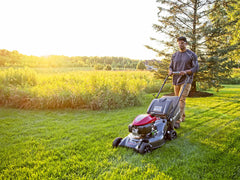 21-Inch Steel Deck Self-Propelled 3-in-1 Lawn Mower with Auto Choke