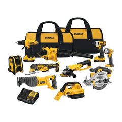 10-Tool Combo Kit with Batteries and Charger