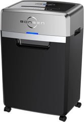24-Sheet Cross-Cut Paper Shredder, 40-Min Continuous Run Time, 9-Gallon Basket, P-4 Security