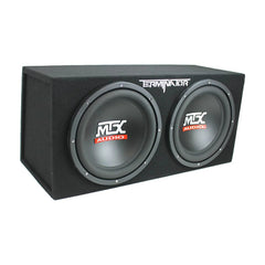 1200W Dual Subwoofer Box with 1500W Amplifier and Capacitor