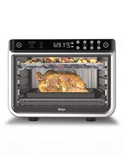10-in-1 Digital Countertop Convection Toaster Oven with Air Fry, Dehydrate and Reheat, 1800W, Stainless Steel, Silver