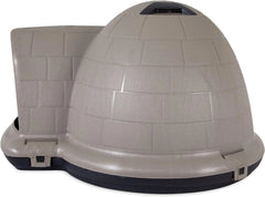 XL Igloo Dog House for 90–125 Lb. Dogs, All-Weather Pet Shelter, Made in USA