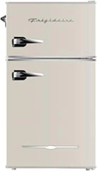 Retro 3.2 Cu Ft Mini Fridge with Freezer – 2-Door Compact Refrigerator with Side Bottle Opener
