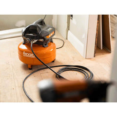 6-Gallon Portable Electric Pancake Air Compressor with 18GA Brad Nailer, 16GA Finish Nailer and 18GA Finish Stapler