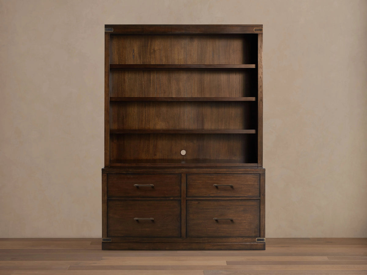 Bookcase - Option 9 – MIDNIGHT JAVA pour atelier