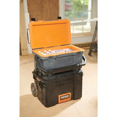 27Qt Cold Box – High-Impact Resin Cooler with Carry Handle