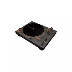 Direct-Drive USB Turntable, 3-Speed Vinyl Player with Built-In Preamp and Digital Conversion, Bronze