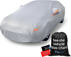 10-Layer Waterproof Car Cover, All Weather Vehicle Protection Cover