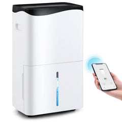 100 Pint Dehumidifier – Covers 5500 Sq.Ft with Smart App & Alexa Voice Control