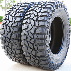 Pair of 35X12.50R20 Mud Terrain Tires – 121Q E Rated 10-Ply LT Off-Road