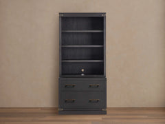 Modular Bookcase - Option 2 – DRY BRANCH BLACK, SINGLE pour atelier