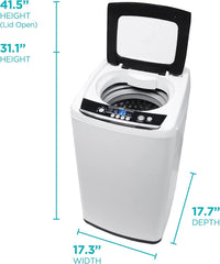 0.9 Cu. Ft. Portable Washing Machine with 5 Wash Cycles