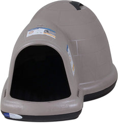 XL Igloo Dog House for Dogs 90-125 Lbs., All-Weather Pet Shelter, Made in USA