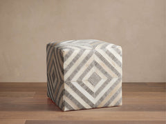 Wolcott Pouf – NATURAL pour atelier