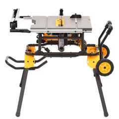 15 Amp 10-Inch Corded Jobsite Table Saw with Rolling Stand
