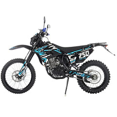 250cc 6-Speed Gas Dirt Bike, Pit Bike