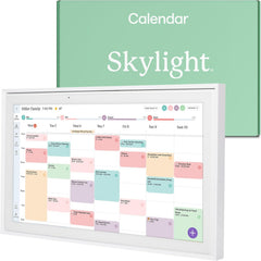 15 Inch Digital Wall Planner & Chore Chart, Smart Family Calendar Organizer Display for Home Organization